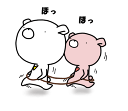 WHITE KUMAO2 sticker #11412102