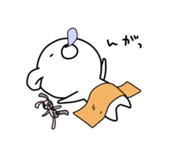 WHITE KUMAO2 sticker #11412117