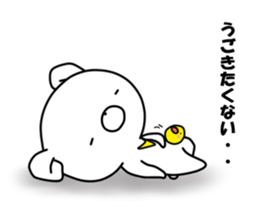 WHITE KUMAO2 sticker #11412132