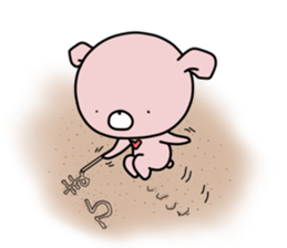 WHITE KUMAO2 sticker #11412135