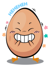 Eggsy The Egghead sticker #11412382