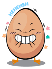 Eggsy The Egghead sticker #11412382