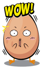 Eggsy The Egghead sticker #11412383