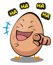 Eggsy The Egghead sticker #11412385