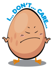 Eggsy The Egghead sticker #11412390