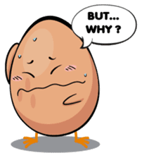 Eggsy The Egghead sticker #11412392