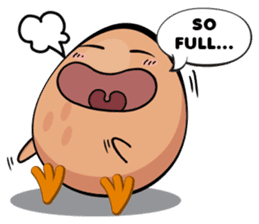 Eggsy The Egghead sticker #11412396
