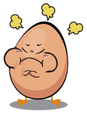 Eggsy The Egghead sticker #11412397