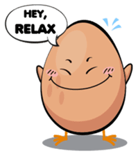 Eggsy The Egghead sticker #11412400