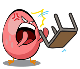 Eggsy The Egghead sticker #11412403