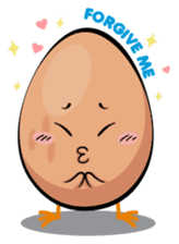 Eggsy The Egghead sticker #11412405