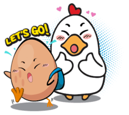Eggsy The Egghead sticker #11412409