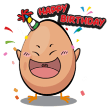 Eggsy The Egghead sticker #11412411