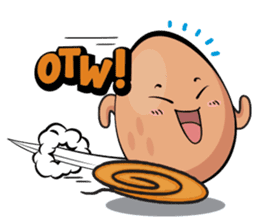 Eggsy The Egghead sticker #11412414