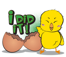 Eggsy The Egghead sticker #11412415