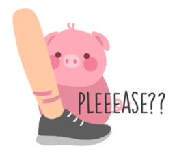 Pinky Piggy sticker #11412417