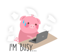 Pinky Piggy sticker #11412427