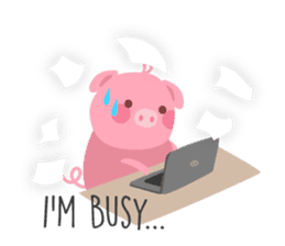 Pinky Piggy sticker #11412427