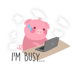 Pinky Piggy sticker #11412427