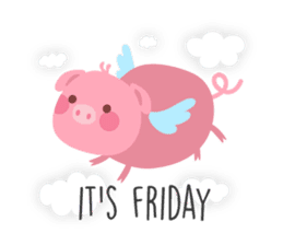 Pinky Piggy sticker #11412428