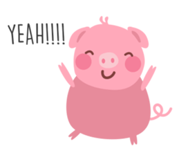 Pinky Piggy sticker #11412430