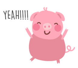 Pinky Piggy sticker #11412430