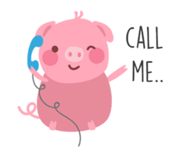 Pinky Piggy sticker #11412435