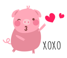 Pinky Piggy sticker #11412439
