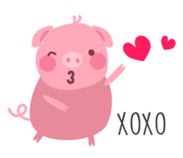 Pinky Piggy sticker #11412439