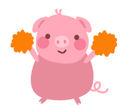 Pinky Piggy sticker #11412443