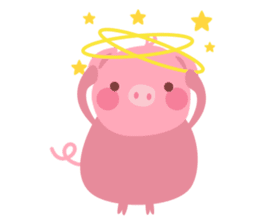 Pinky Piggy sticker #11412447
