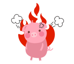 Pinky Piggy sticker #11412448