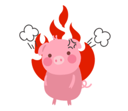 Pinky Piggy sticker #11412448