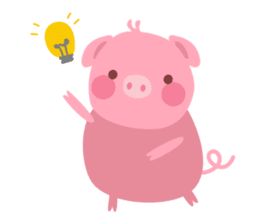 Pinky Piggy sticker #11412449