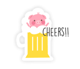 Pinky Piggy sticker #11412452