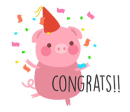 Pinky Piggy sticker #11412453