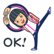 Oss ! Primary school children sticker #11412520