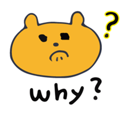 Warm fuzzy bear sticker #11412706