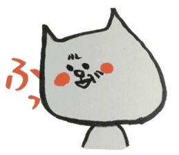 brush pencil cat sticker #11412747