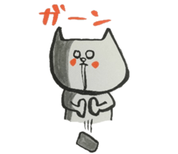 brush pencil cat sticker #11412748