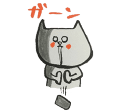brush pencil cat sticker #11412748