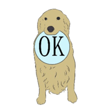 Golden and Husky. sticker #11412959