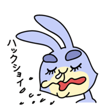 Blue Rabbit Usapippi sticker #11412989