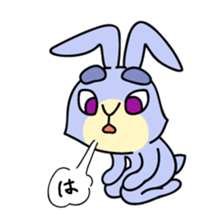 Blue Rabbit Usapippi sticker #11412998