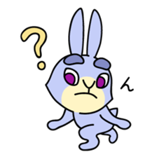 Blue Rabbit Usapippi sticker #11413014