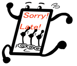 High tensioon smartphone "smaphoone" sticker #11413197