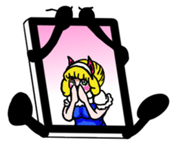 High tensioon smartphone "smaphoone" sticker #11413207