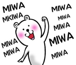 Sticker of Miwa sticker #11413320