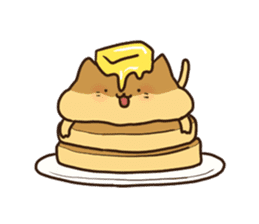 Cat in the cakes sticker #11413522