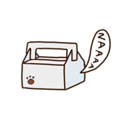 Cat in the cakes sticker #11413532